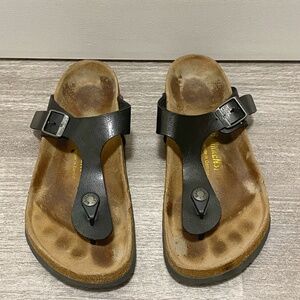 Birkenstock Gizeh Size 36 Women’s Black sandals